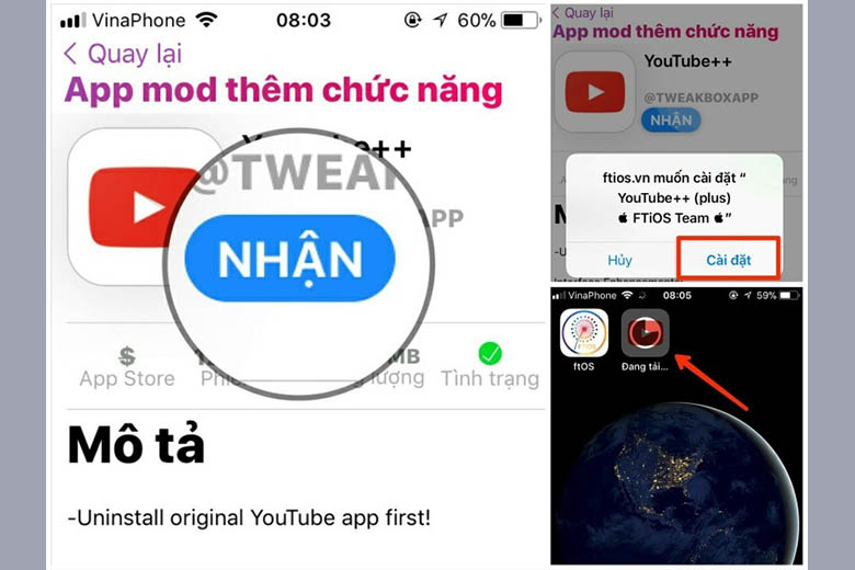 chặn quảng cáo youtube ios trên iphhone