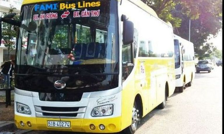 Fami Bus Lines xe từ Kiên Giang đi Hà Nội Giáp Bát, Nước Ngầm