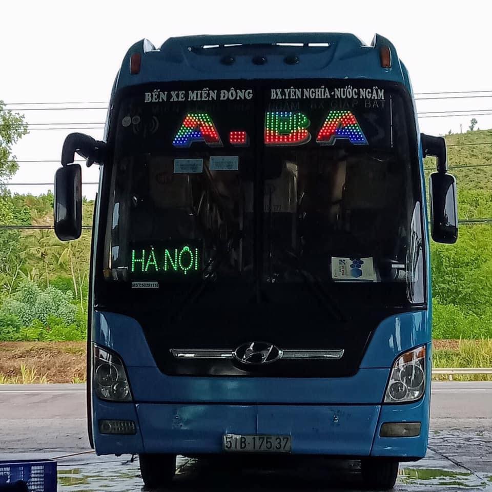 Nhà xe A Ba xe từ Quảng Trị đi Đồng Nai