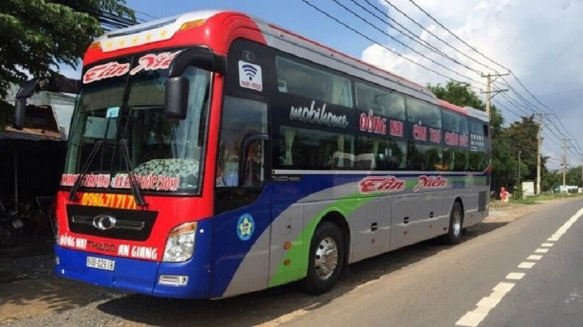 Xe limousine Sài gòn đi Tịnh Biên An Giang - Tân Niên