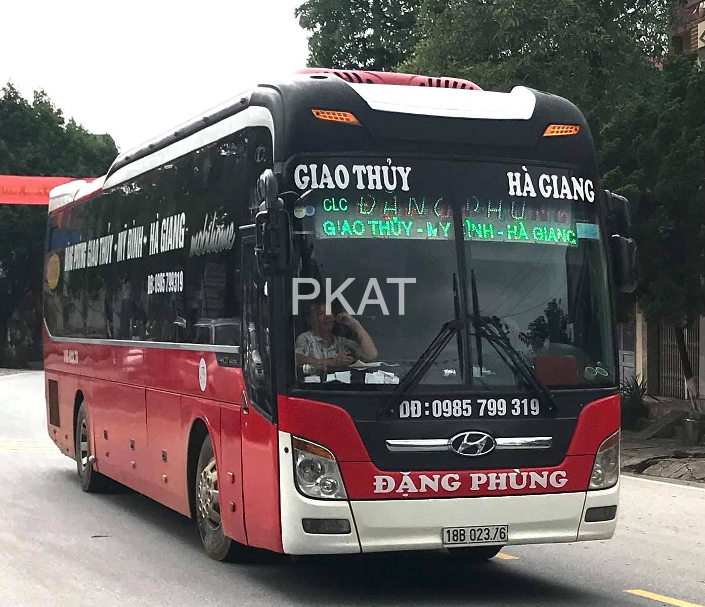 Xe khách Cao Bằng Nam Định Đặng Phùng