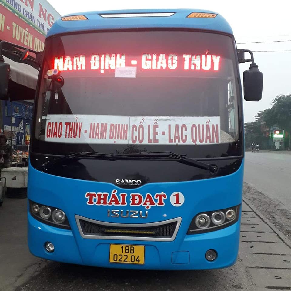 Xe khách Nam Định Cao Bằng Thái Đạt