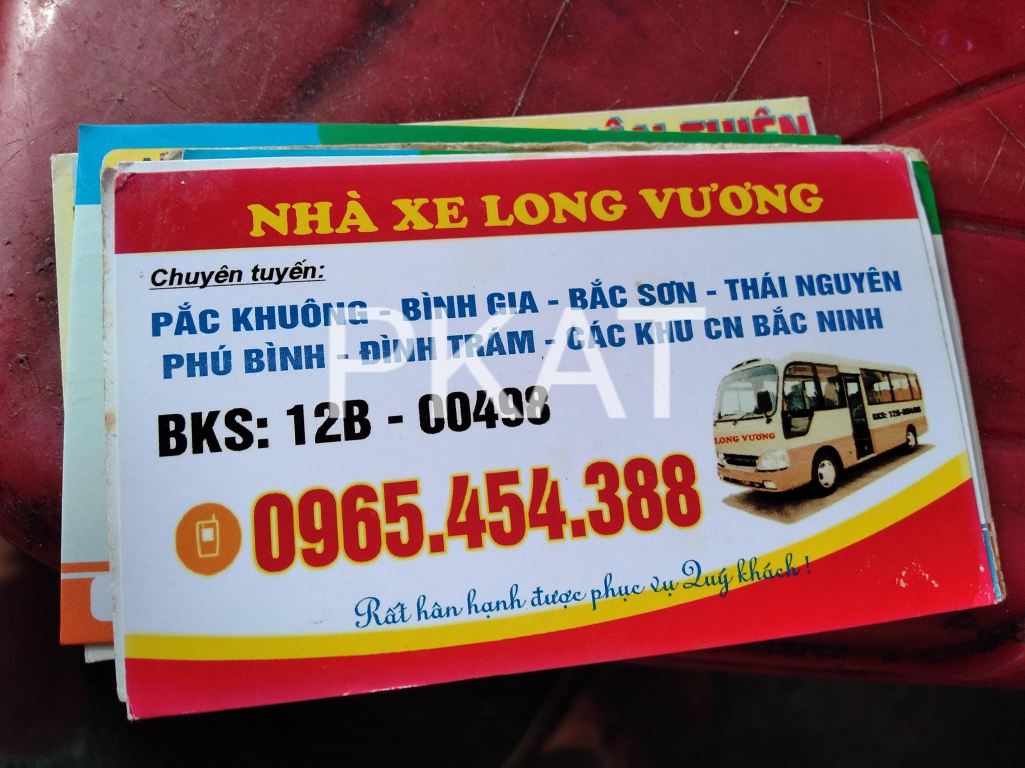 Nhà xe Bắc Ninh Lạng Sơn Long Vương