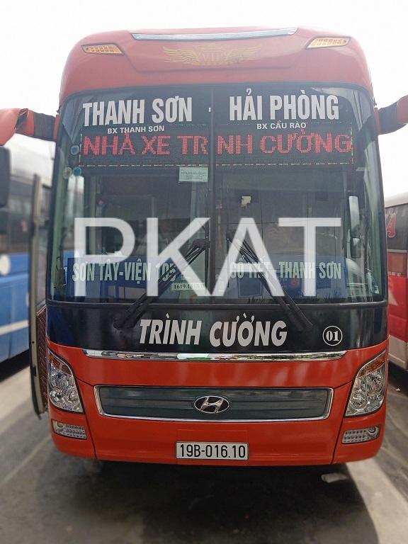 Nhà xe chạy cao tốc Phú Thọ Hải Phòng Trình Cường
