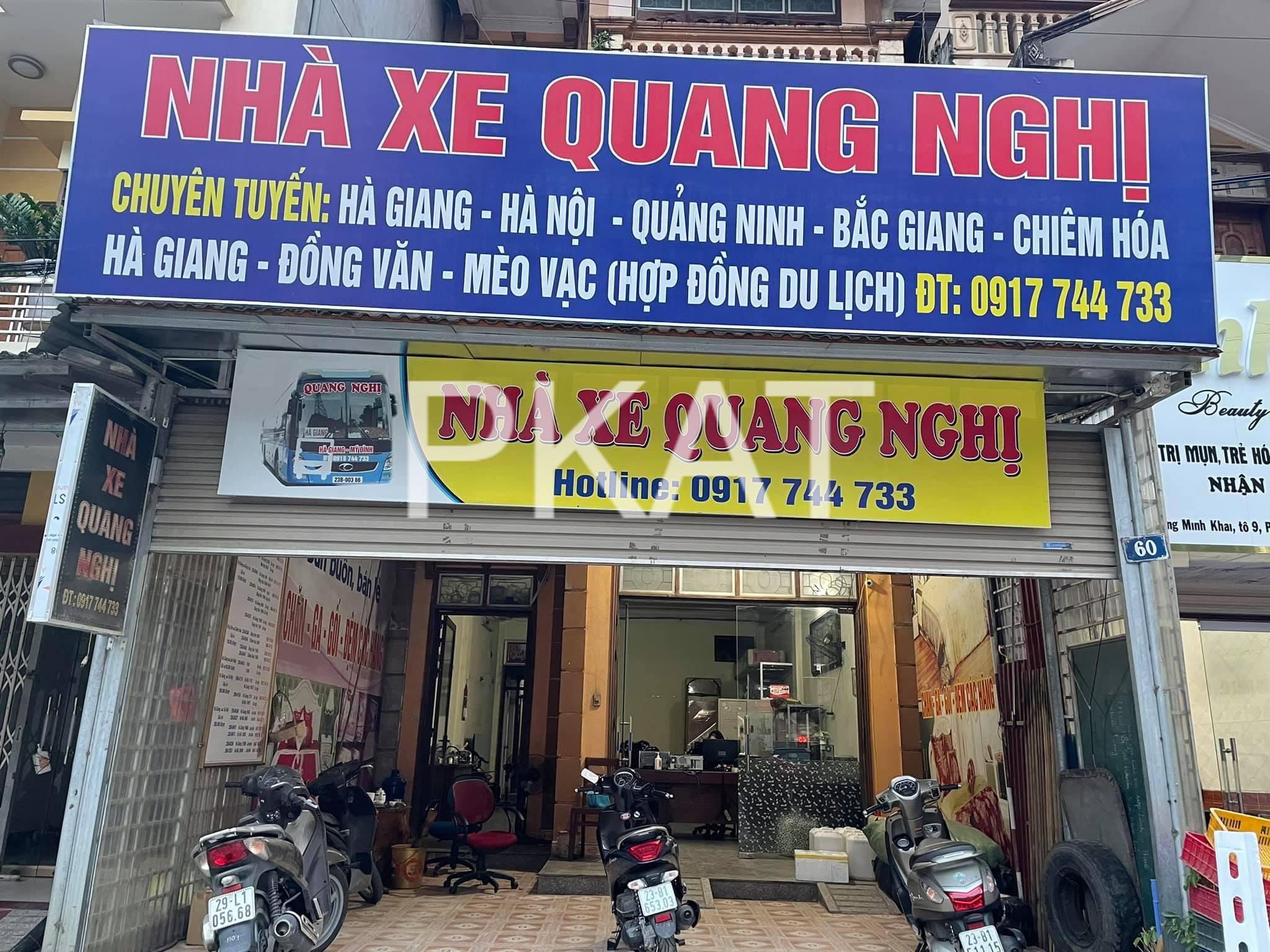 Bến xe Giáp Bát đi Hà Giang Quang Nghị
