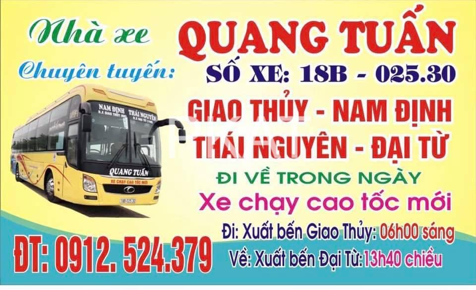 Nhà xe Hải Phòng Sơn La Quang Tuấn